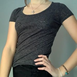 Grey American Eagle short sleeve top